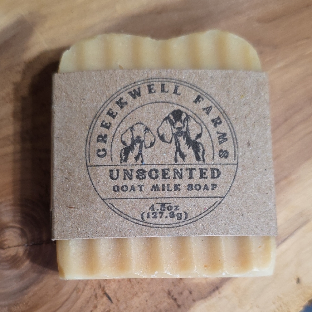 Unscented Goat Milk Soap